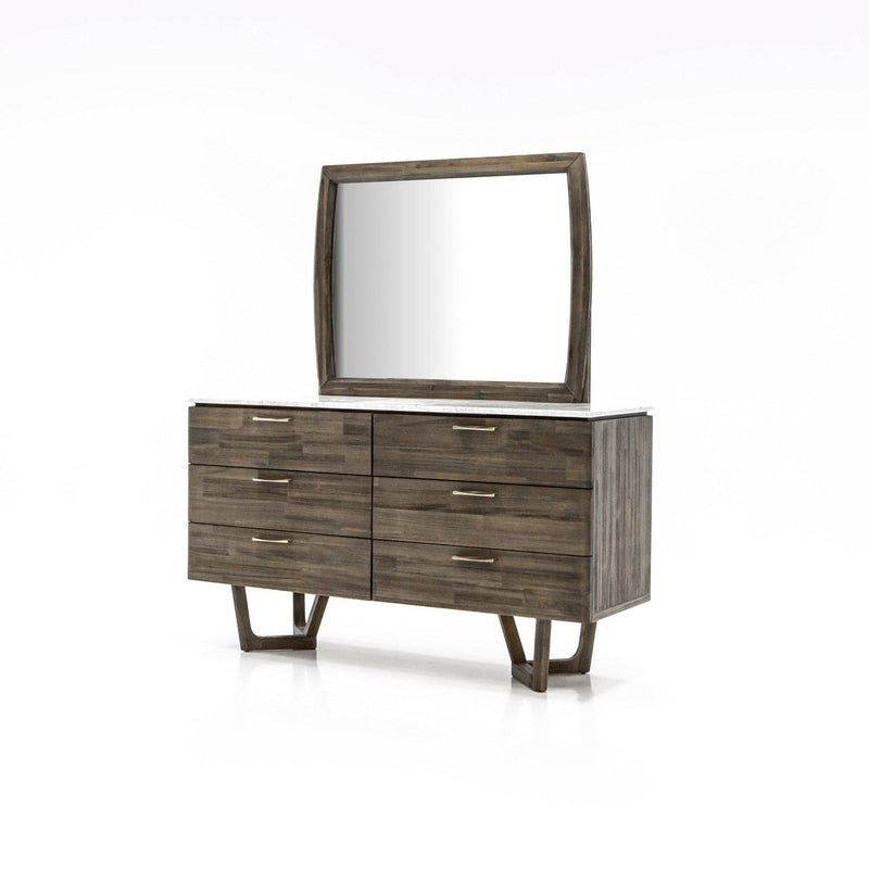 LH Imports Aura Dresser Mirror ARA021 IMAGE 4