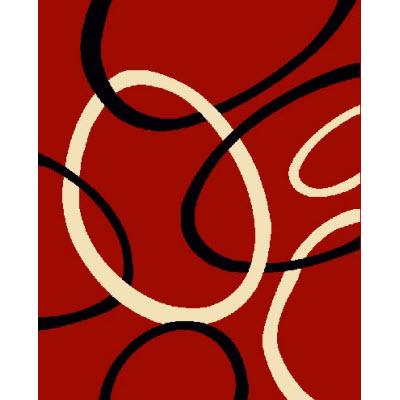 Persian Weavers Rugs Rectangle H286 6x9 Hollywood Red IMAGE 1