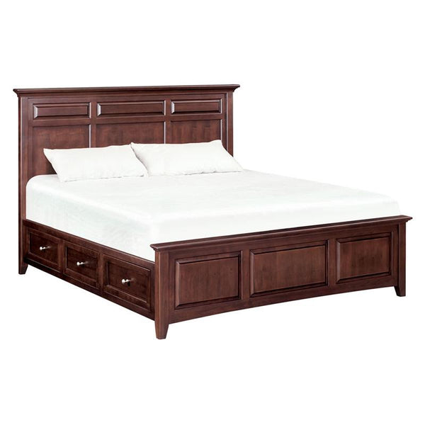 Whittier Wood McKenzie California King Bed with Storage 2333AFCAF IMAGE 1