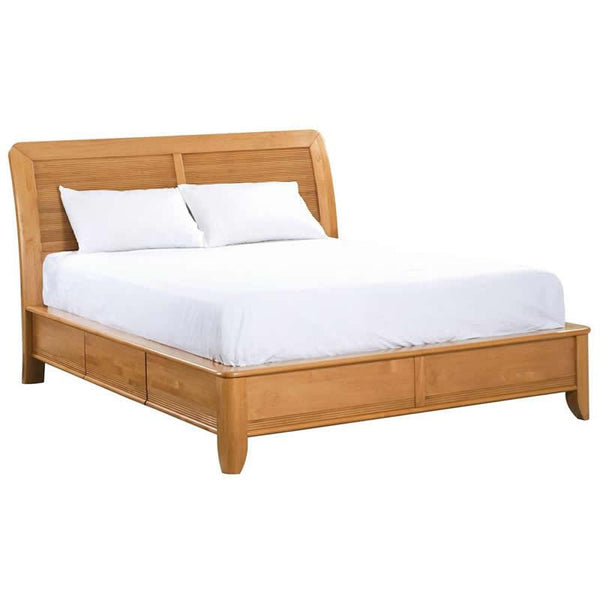 Whittier Wood Pacific Queen Bed with Storage 1448AFGSP IMAGE 1