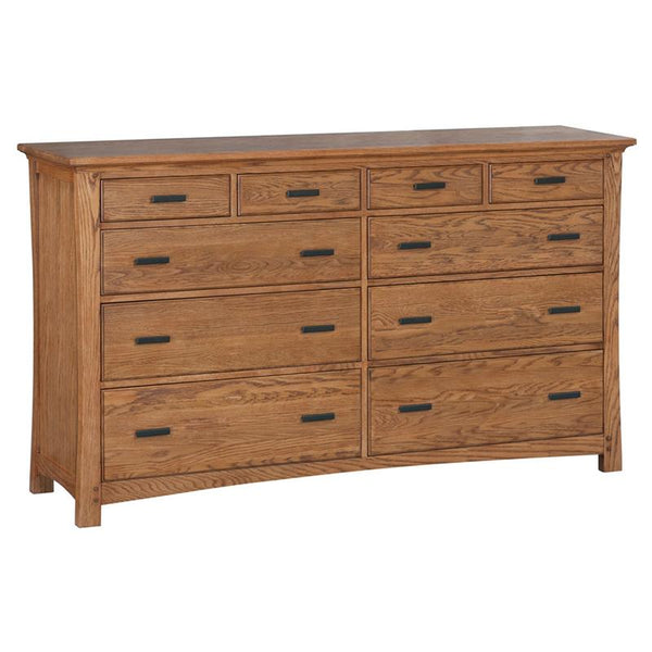 Whittier Wood Prairie City 10-Drawer Dresser 1222AFLSO IMAGE 1