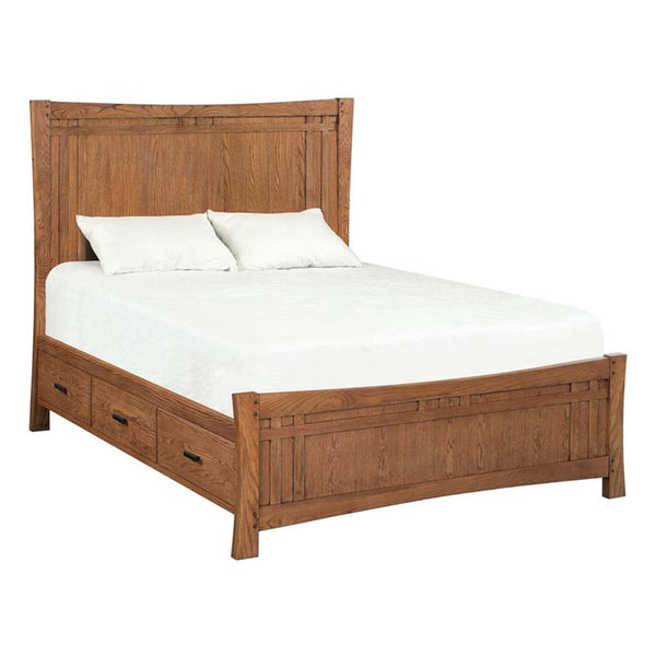 Whittier Wood Prairie City Queen Panel Bed with Storage 1253AFLSO IMAGE 1