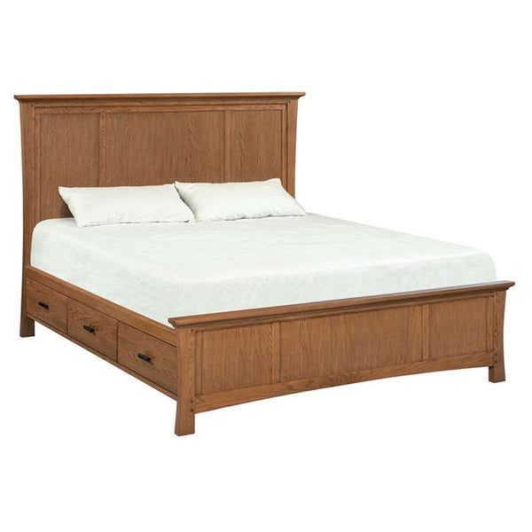 Whittier Wood Prairie City California King Bed with Storage 1263AFLSO IMAGE 1