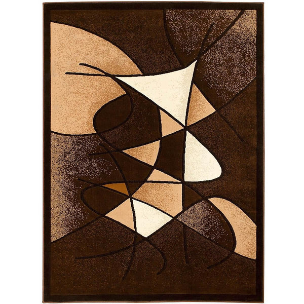 Persian Weavers Rugs Rectangle Gallery-24 6'x9' Rug - Chocolate IMAGE 1