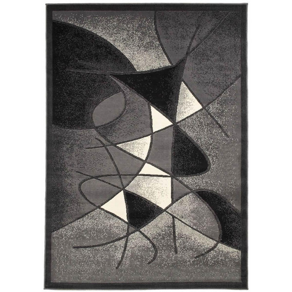 Persian Weavers Rugs Rectangle Gallery-24 6'x9' Rug - Grey IMAGE 1