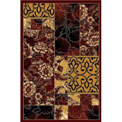 Persian Weavers Rugs Rectangle Gallery-29 (Burgundy) 6'x9' IMAGE 1