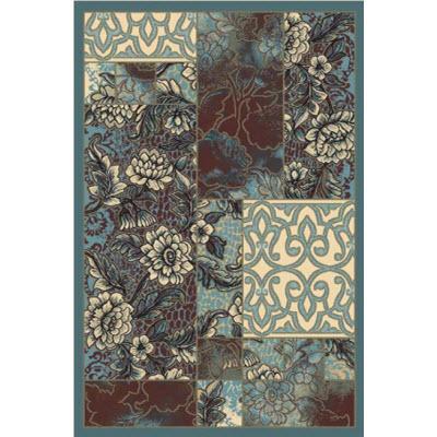 Persian Weavers Rugs Rectangle Gallery-29 (Aqua) 6'x9' IMAGE 1