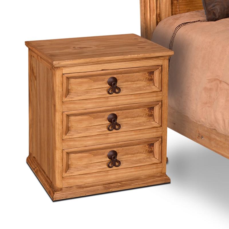 Horizon Home Furniture 3-Drawer Nightstand H4830 3 Drawer Nightstand IMAGE 1