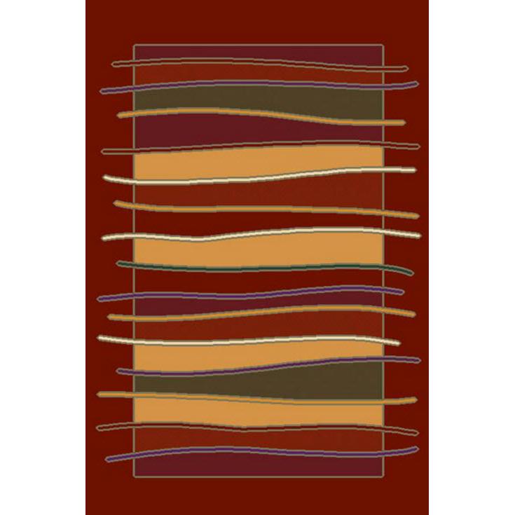 Persian Weavers Rugs Rectangle Extacy X559 6'x9' Rug - Marron IMAGE 1