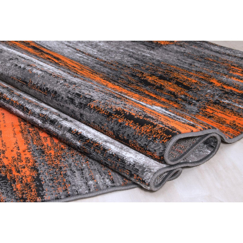 Persian Weavers Rugs Rectangle Trendz TZ-863 6'x9' Rug - Orange IMAGE 4