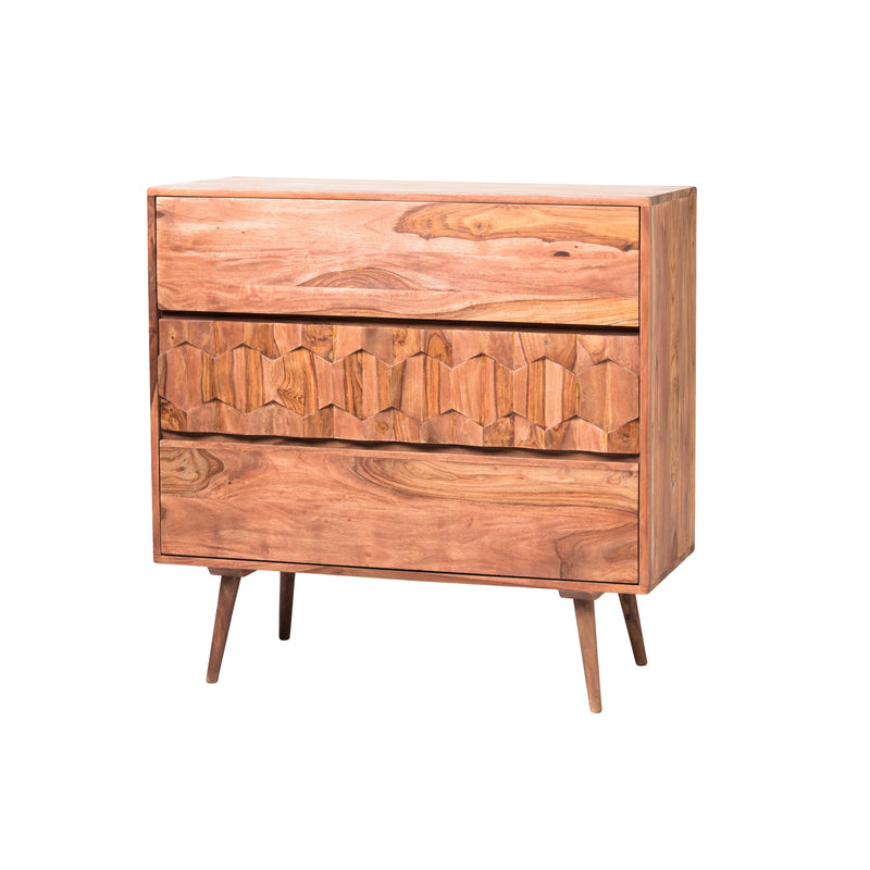 Moe's Home Collection 3-Drawer Chest BZ-1023-24 IMAGE 2