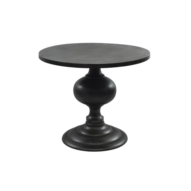 Moe's Home Collection Round Lexie Dining Table with Metal Top & Pedestal Base FI-1014-02 IMAGE 1