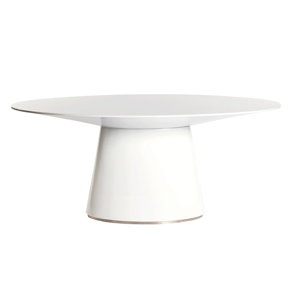 Moe's Home Collection Oval Otago Dining Table with Pedestal Base KC-1007-18 IMAGE 1