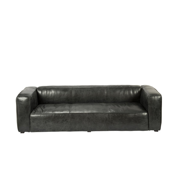 Moe's Home Collection Kirby Stationary Leather Sofa PK-1032-25 IMAGE 1