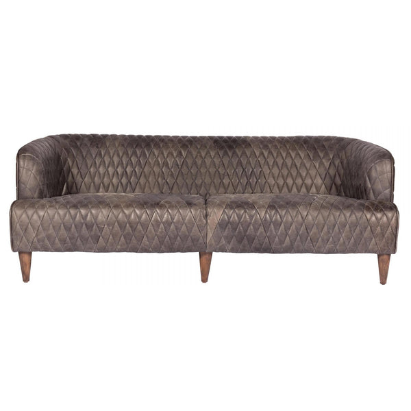 Moe's Home Collection Magdelan Leather Sofa PK-1077-47 IMAGE 1