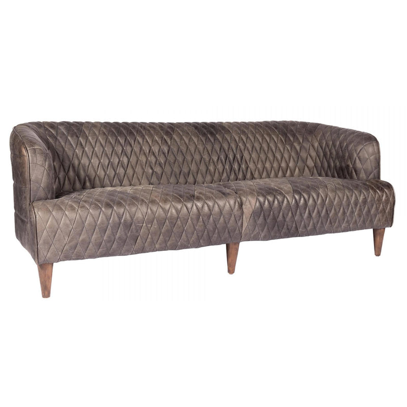 Moe's Home Collection Magdelan Leather Sofa PK-1077-47 IMAGE 2