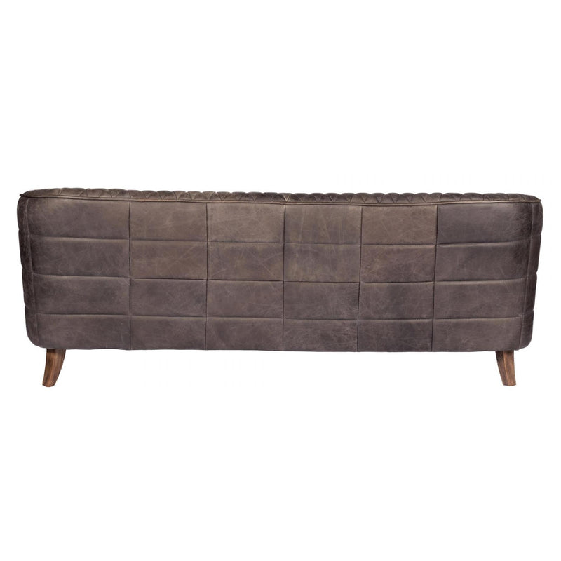 Moe's Home Collection Magdelan Leather Sofa PK-1077-47 IMAGE 3