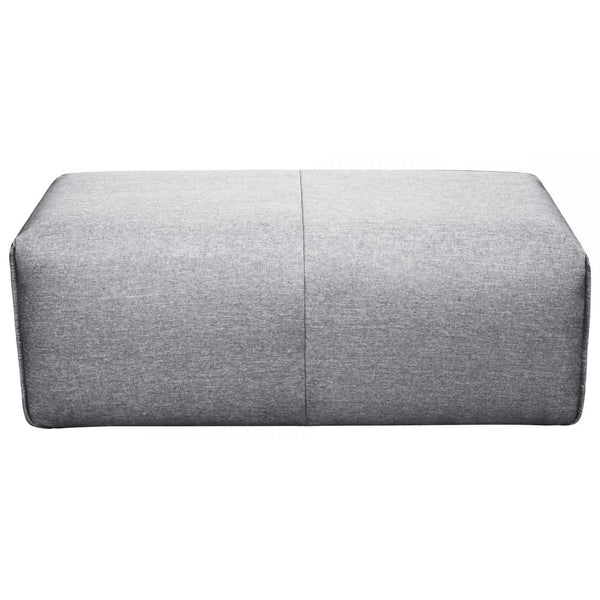 Moe's Home Collection Nathaniel Polyester Ottoman MT-1010-15 IMAGE 1