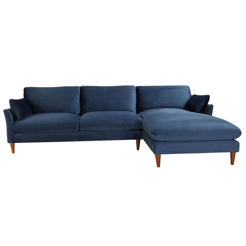 Moe's Home Collection Suma Velvet Sectional RN-1099-26 IMAGE 1