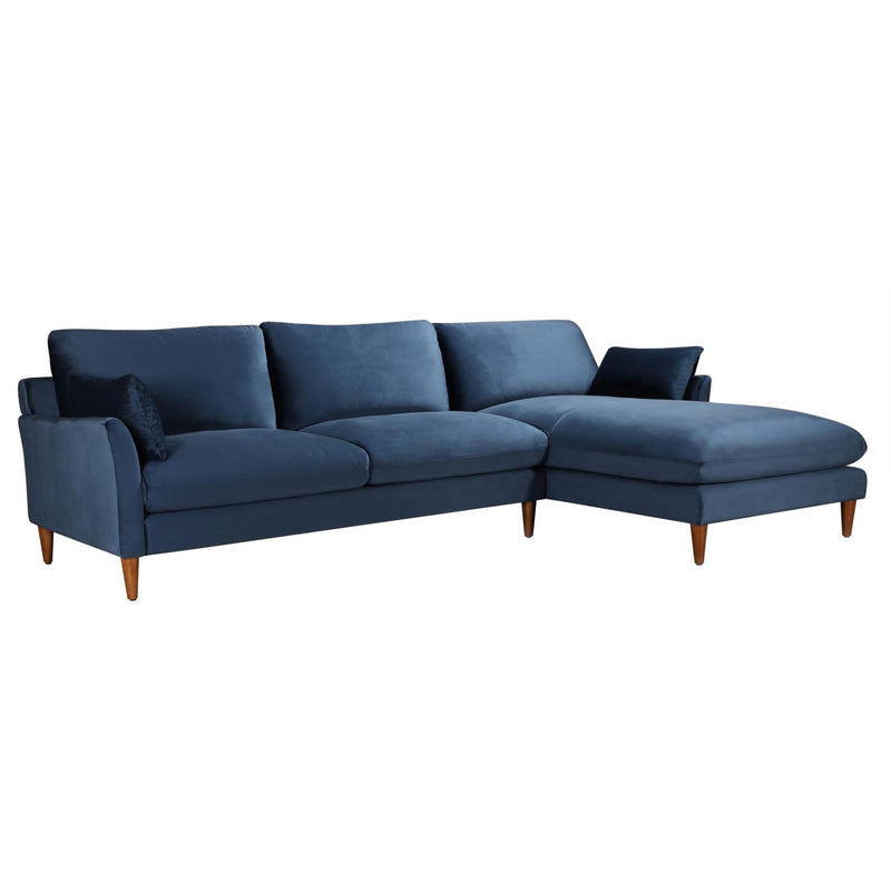 Moe's Home Collection Suma Velvet Sectional RN-1099-26 IMAGE 2