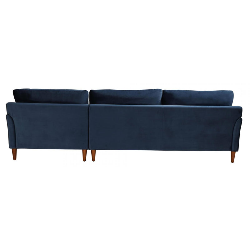 Moe's Home Collection Suma Velvet Sectional RN-1099-26 IMAGE 4