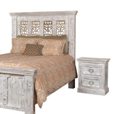 Horizon Home Furniture Mandalay 2-Drawer Nightstand H4505-350-WHT IMAGE 2
