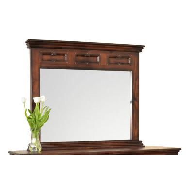 Horizon Home Furniture Mandalay Dresser Mirror H4505-320-BRN IMAGE 1