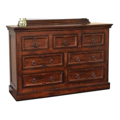 Horizon Home Furniture Mandalay 7-Drawer Dresser H4505-310-BRN IMAGE 1