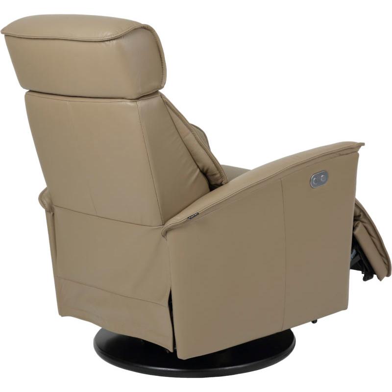 Fjords of Norway Venice Power Swivel Glider Leather Recliner Venice Small Power-SL-224 HASSEL IMAGE 8