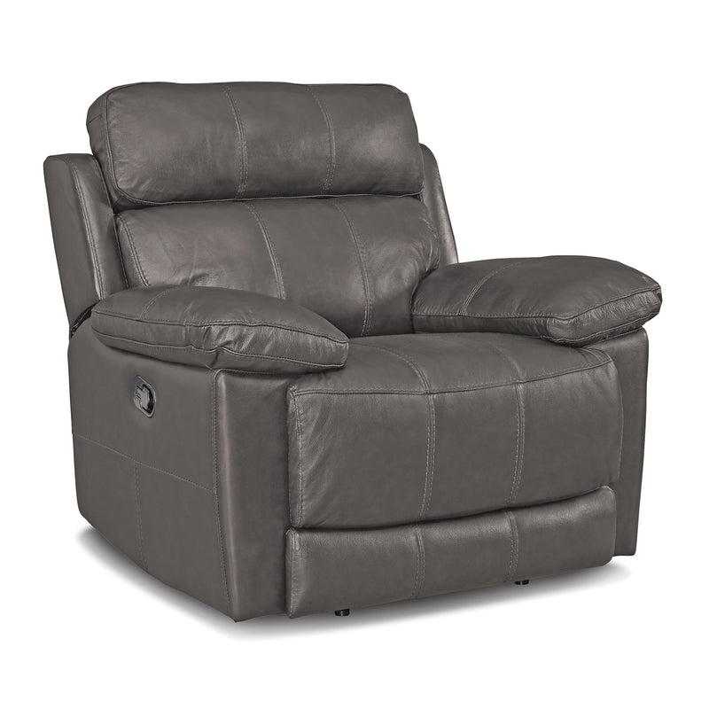 Palliser Finley Power Leather Recliner with Wall Recline Finley 41134-31 Wallhugger Power Recliner - Slate IMAGE 2