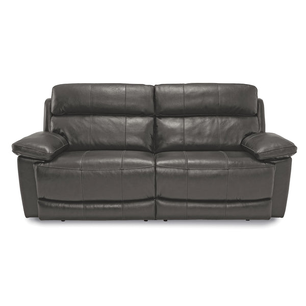 Palliser Finley Reclining Leather Sofa Finley 41134-75 Sofa Recliner - Slate IMAGE 1