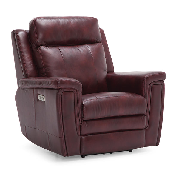 Palliser Asher Power Leather Recliner with Wall Recline 41065-31-ALFRESCO-SEPIA IMAGE 1