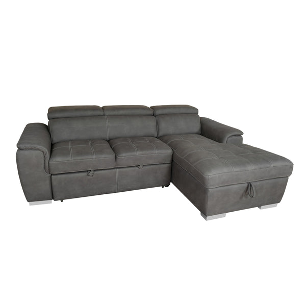 Primo International Lucca Fabric Sleeper Sectional LUCC-LHLN2814/LUCC-RHCN2814 IMAGE 1
