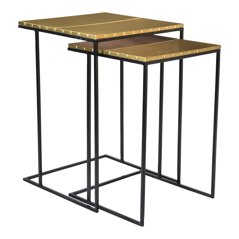 Moe's Home Collection Rivet Nesting Tables GZ-1011-43 IMAGE 1