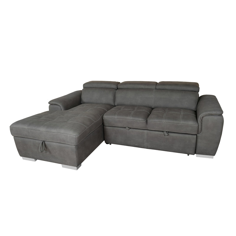 Primo International Lucca Fabric Sleeper Sectional LUCC-LHCN2814/LUCC-RHLN2814 IMAGE 1