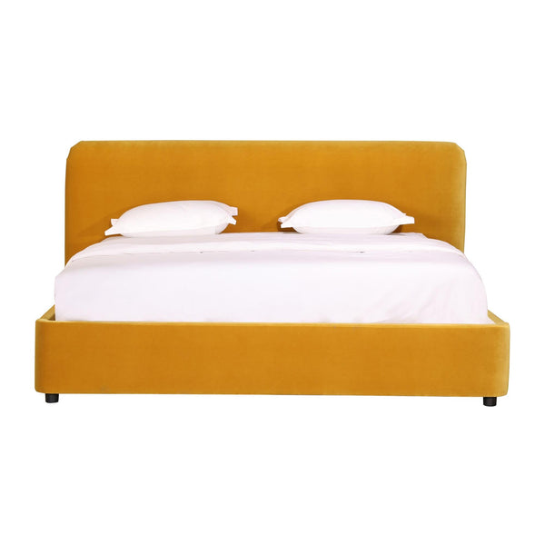 Moe's Home Collection Samara Queen Upholstered Panel Bed RN-1125-09 IMAGE 1