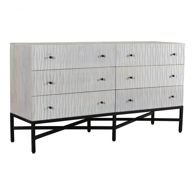 Moe's Home Collection Faceout 6-Drawer Dresser VE-1080-18 IMAGE 2