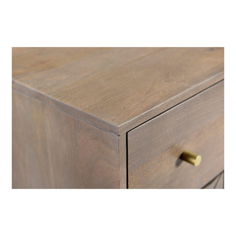 Moe's Home Collection Corolla 3-Drawer Chest RP-1015-29 IMAGE 5
