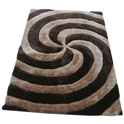 Persian Weavers Rugs Rectangle 3D Shaggy 3D-804 5'x8' Rug - Coco IMAGE 1