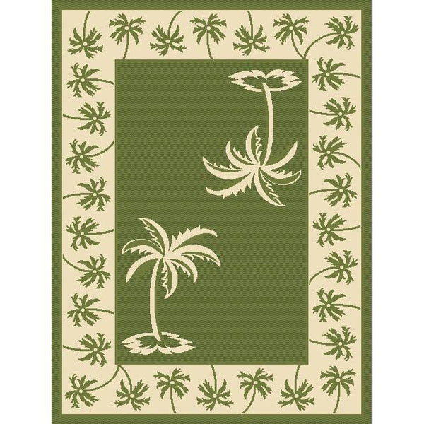 Persian Weavers Rugs Rectangle Bahamas BH 671 5'x8' Rug - Sage Green IMAGE 1