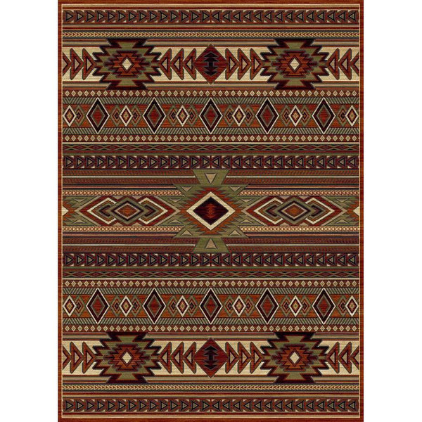 Persian Weavers Rugs Rectangle Cambridge CAM-1055 5'x7' Rug - Red Rust IMAGE 1