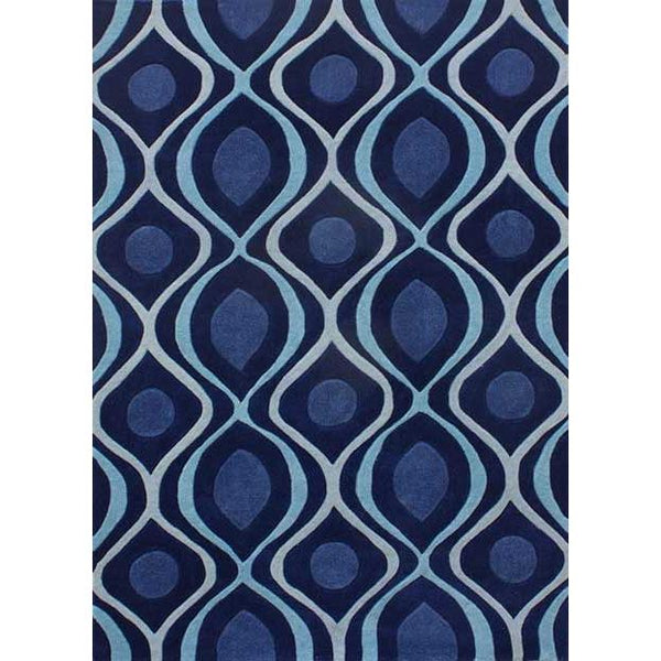 Persian Weavers Rugs Rectangle Concepts C836 5'x8' Rug - Blue IMAGE 1