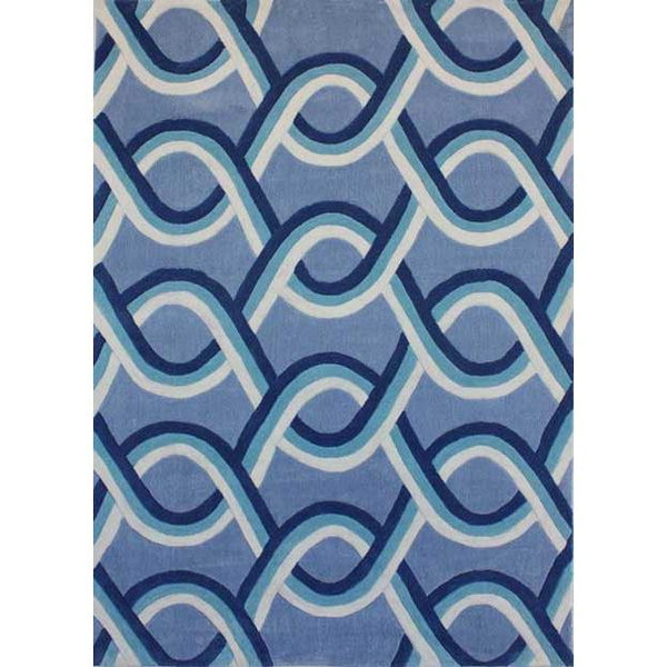 Persian Weavers Rugs Rectangle Concepts C832 8'x10' Rug - Blue Mix IMAGE 1