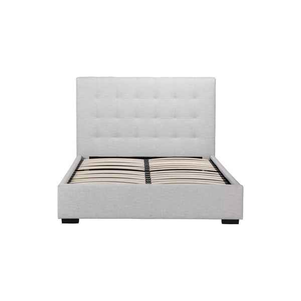 Moe's Home Collection Belle Queen Upholstered Panel Bed with Storage RN-1000-40 IMAGE 1