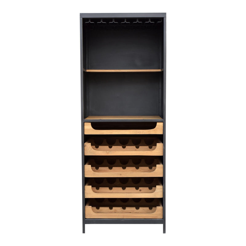 Moe's Home Collection Accent Cabinets Wine Cabinets DR-1322-24 IMAGE 1