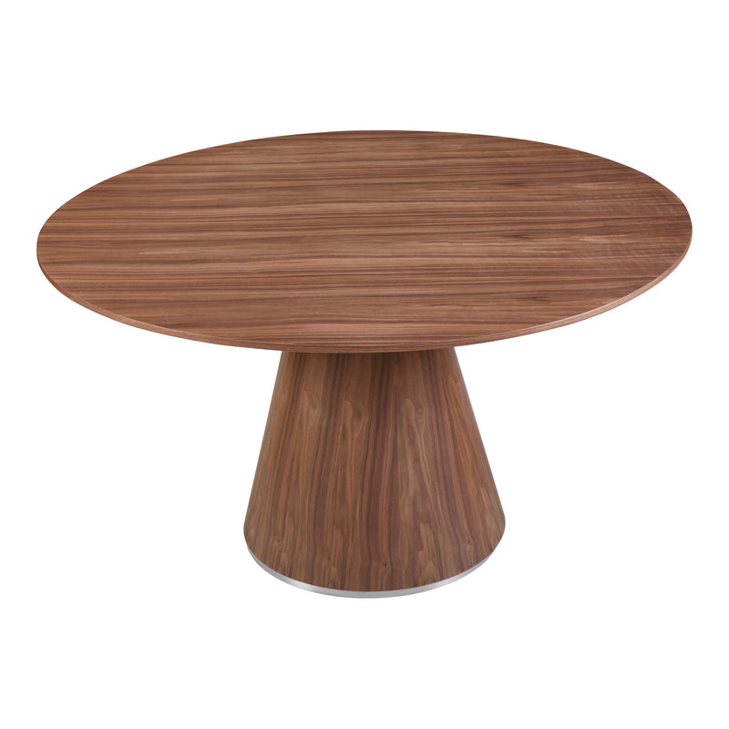 Moe's Home Collection Round Otago Dining Table with Pedestal Base KC-1029-03 IMAGE 2