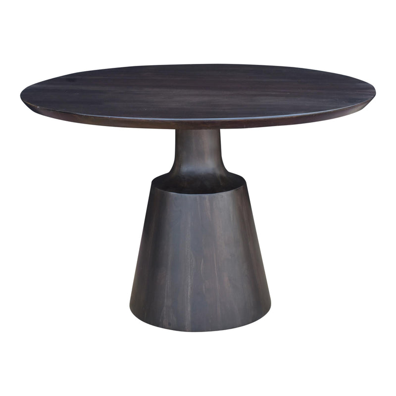 Moe's Home Collection Round Myron Dining Table with Pedestal Base KY-1003-25 IMAGE 1