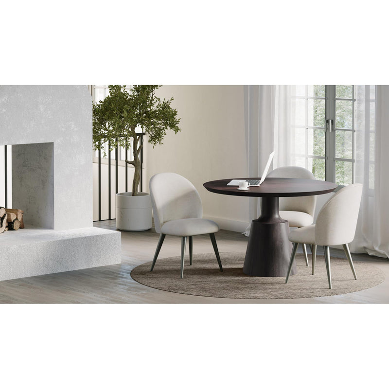 Moe's Home Collection Round Myron Dining Table with Pedestal Base KY-1003-25 IMAGE 5