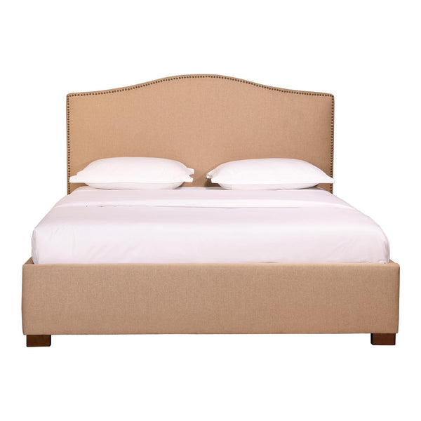 Moe's Home Collection Zale Queen Upholstered Bed RN-1137-34 IMAGE 1
