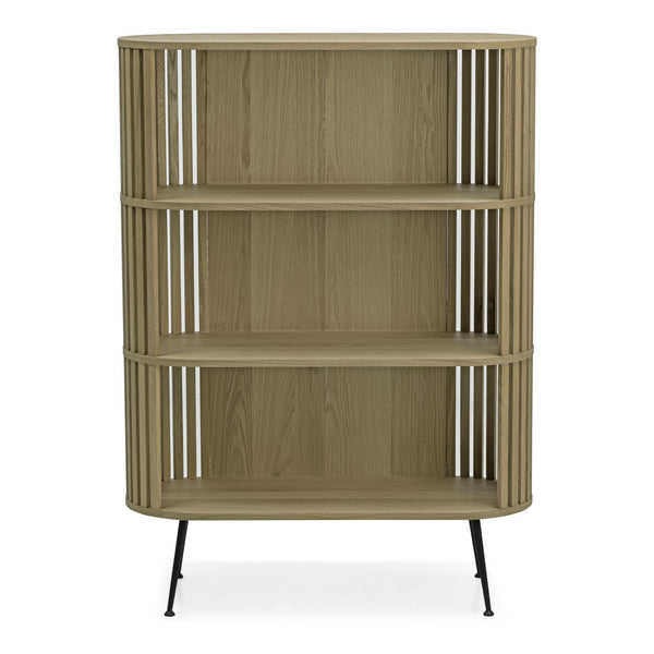 Moe's Home Collection Bookcases 3-Shelf YC-1024-24 IMAGE 1